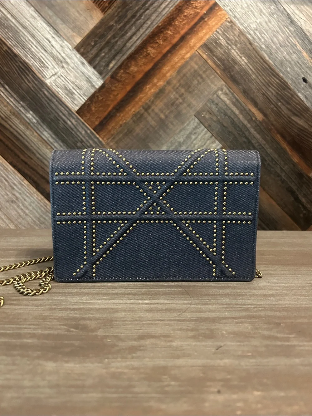 Christian Dior Diorama Wallet on Chain